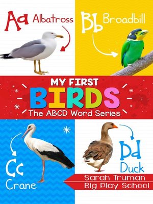 cover image of My First Birds--The ABCD Word Series
